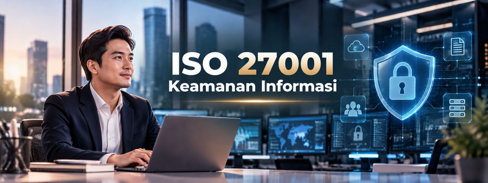 Ilustrasi ISO 27001 — Keamanan Informasi